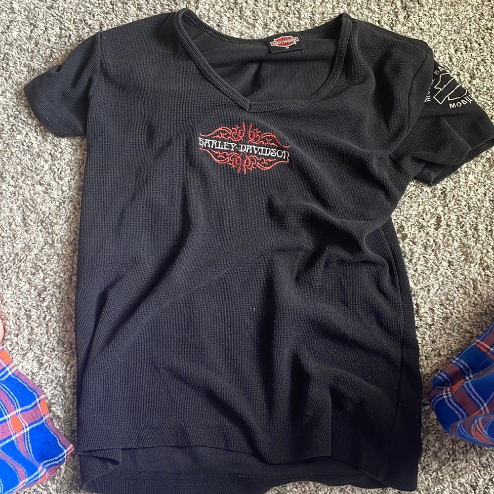 vintage harley davidson tee